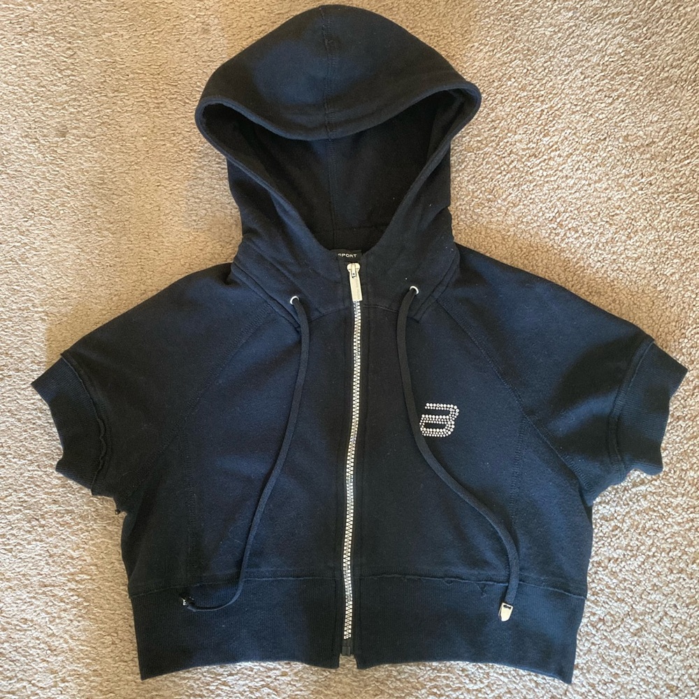Bebe Sport cropped hoodie MAKE ME AN OFFER! (Pants offered in separate listing)